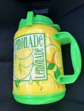 Whirley Drink Works 64 oz Tanker LEMONADE Large Insulated Mug with Lid & Straw