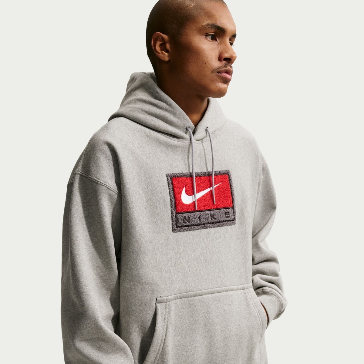 Nike Solo Swoosh Men's Fleece Pullover Hoodie IF1258-063 | eBay