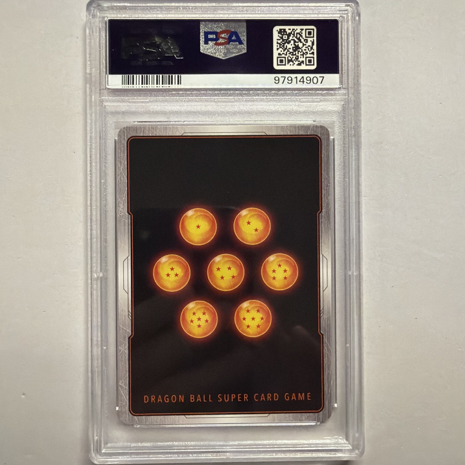 Dragon Ball Super Masters Realm of Gods Black Kamehameha SPR BT16-092 PSA 10 view 2