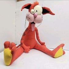 1987 Dakin Bloom County Bill the Cat Large Plush Doll 15  
