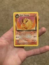 Pokemon Dark Flareon 35/82 Team Rocket Regular LP