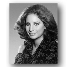 Barbra Streisand Photo 8x10 The Way We Were 1973 Portrait B W