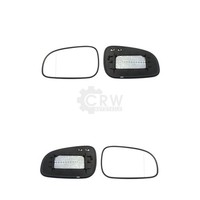 Spiegelglas Mit Haltefuss Set FüR Volvo S60 Konvex Beheizbar AußEnspiegel