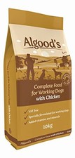 Algoods Complete Dry Dog Food with Chicken 10kg, High Protein Dog Food Dry for 1.64 per kilo