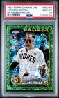 Jackson Merrill Rookie /99 SP Green Speckle PSA 10 GEM MINT 2024 Topps Chrome RC