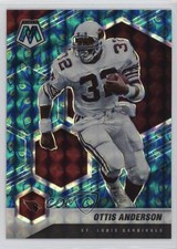 2021 Panini Mosaic Choice Peacock Mosaic Prizm Ottis Anderson #10 16q7