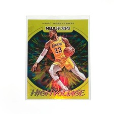 LEBRON JAMES High Voltage LeBron card