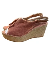Toni Pons 'Lugano' Espadrille Wedge Sandal (Women) Brandy Size 39 US 8-8.5