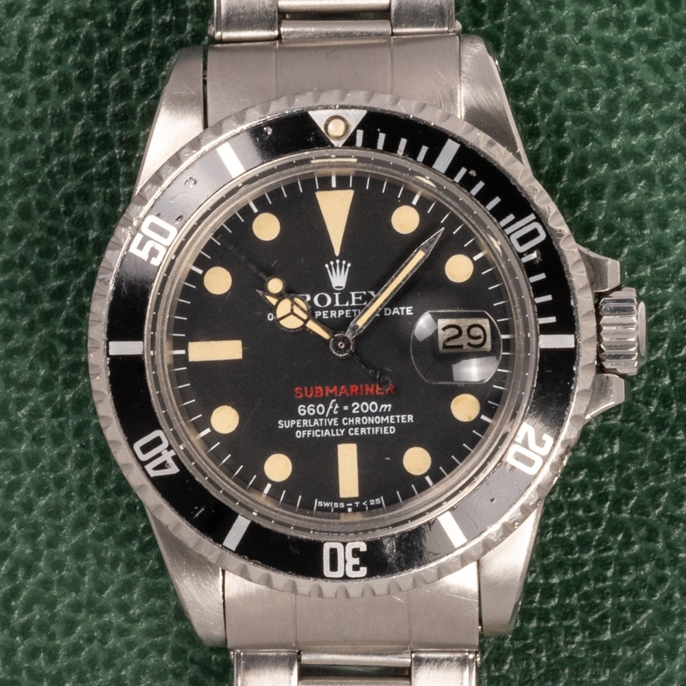 Rolex Submariner Date Single Red 1969