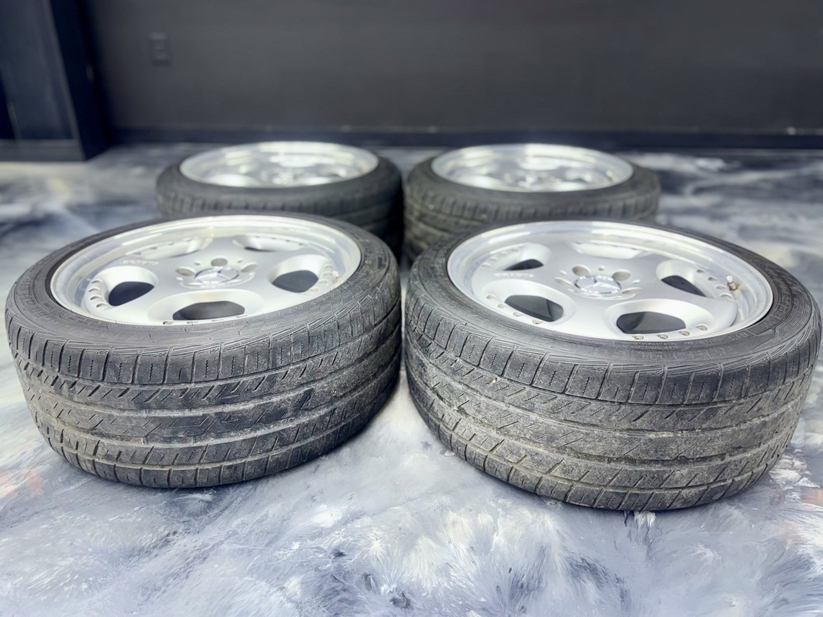 Brabus Monoblock IV Wheels Set 18” Mercedes Benz R129 SL W124 W210