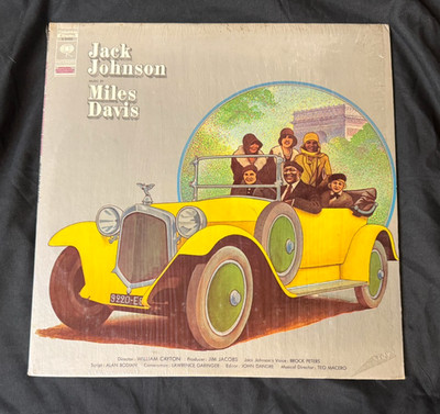 Miles Davis A Tribute To Jack Johnson LP 1st Press 1A/1A Pitman EX/NM In Shrink