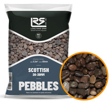 Scottish Pebbles 20-40mm 20KG SINGLE BAG. Garden, Landscaping, Borders