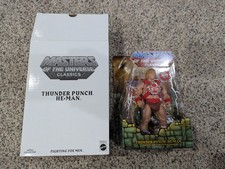 MOTUC  Thunder Punch He-Man  Masters of the Universe Classics  sealed  W8922