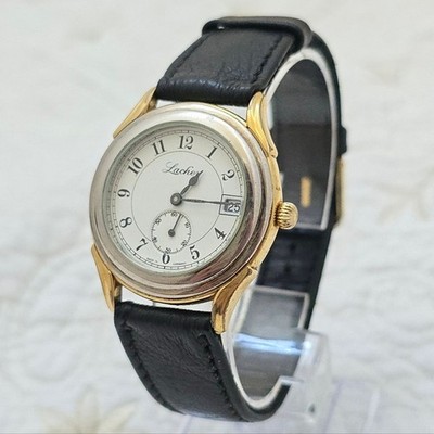 Rare Vintage Lacher Two-Tone Watch | 31mm | German Made Classic Dress Watch  | eBay