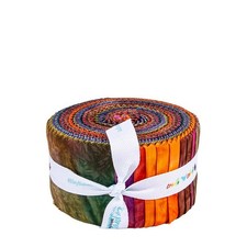 Riley Blake Batiks Express Yourself 40 piece 2.5-inch Strips Jelly Roll RP-23458