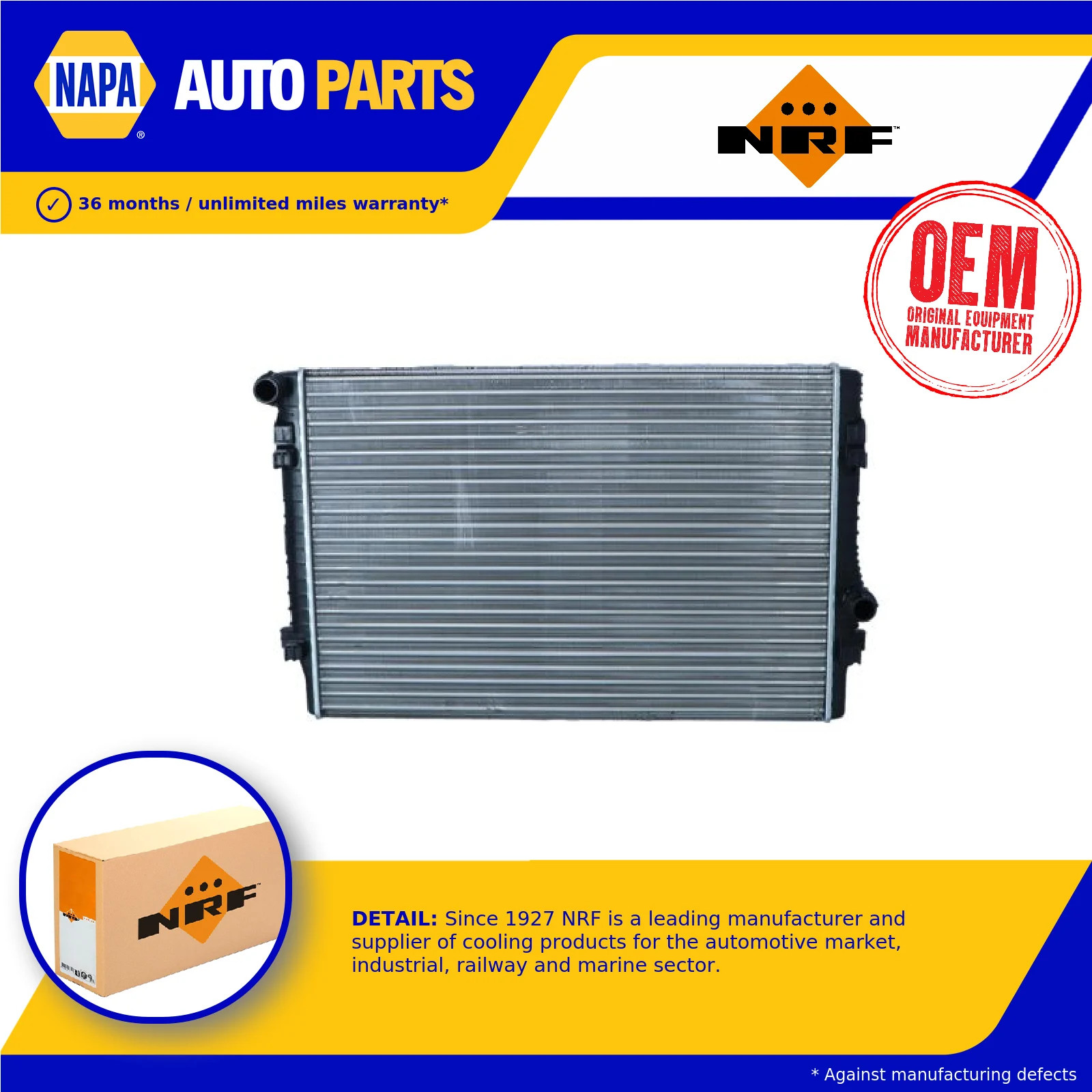 Radiator fits AUDI Q3 F3B, F3N 2.0 2018 on DKTC NRF 5Q0121251EP 5Q0121251ET New