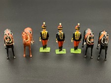 Lot of Vintage BRITAINS 11th Hussars Soldiers w/ Horses 7 