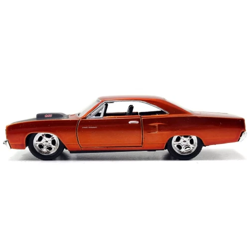 PLYMOUTH ROAD RUNNER FAST & FURIOUS METALLIC COPPER 1:32 Jada Toys Movie Modelli - Immagine 2 di 2
