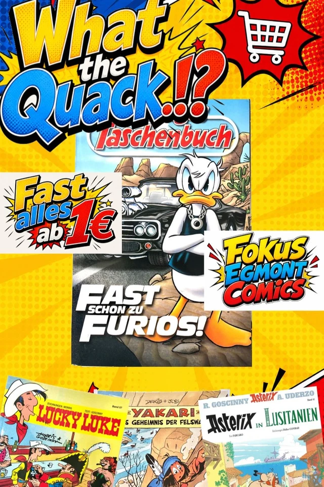 Donald Duck MEGA-STREAM - Comic Mix Egmont uvm.