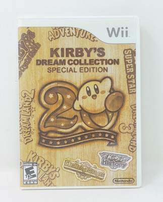 Kirby's Dream Collection - Special Edition (Nintendo Wii, 2012) CIB Complete