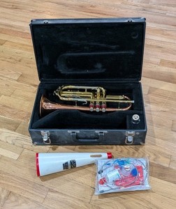 Conn Director Cornet + Hard Case Mouthpiece Shooting Star #H81715 Trumpet VTG