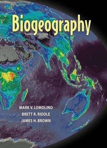 BIOGEOGRAPHY, THIRD EDITION By James H. Brown - Hardcover *Excellent Condition* - Foto 1 di 1