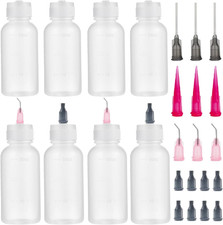 8 Pack Precision Glue Applicator Bottles 50Ml, Liquid Dispenser Bottle, Glue App
