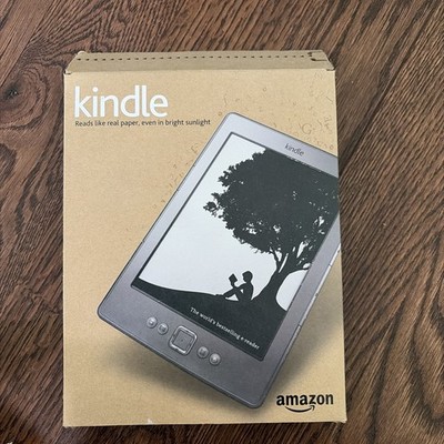 Amazon Kindle 4th Generation E-Reader (Model D01100) sealed in box