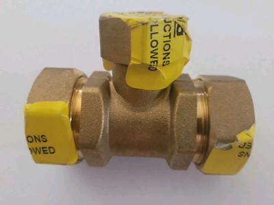 Pro-Flex  3/4 X  3 /4 X  1/2 In. CSST Brass Tee PFTE-CCBC