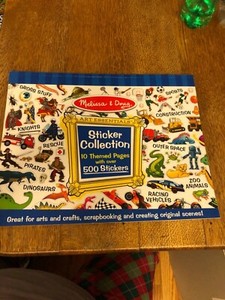 melissa and doug sticker collection