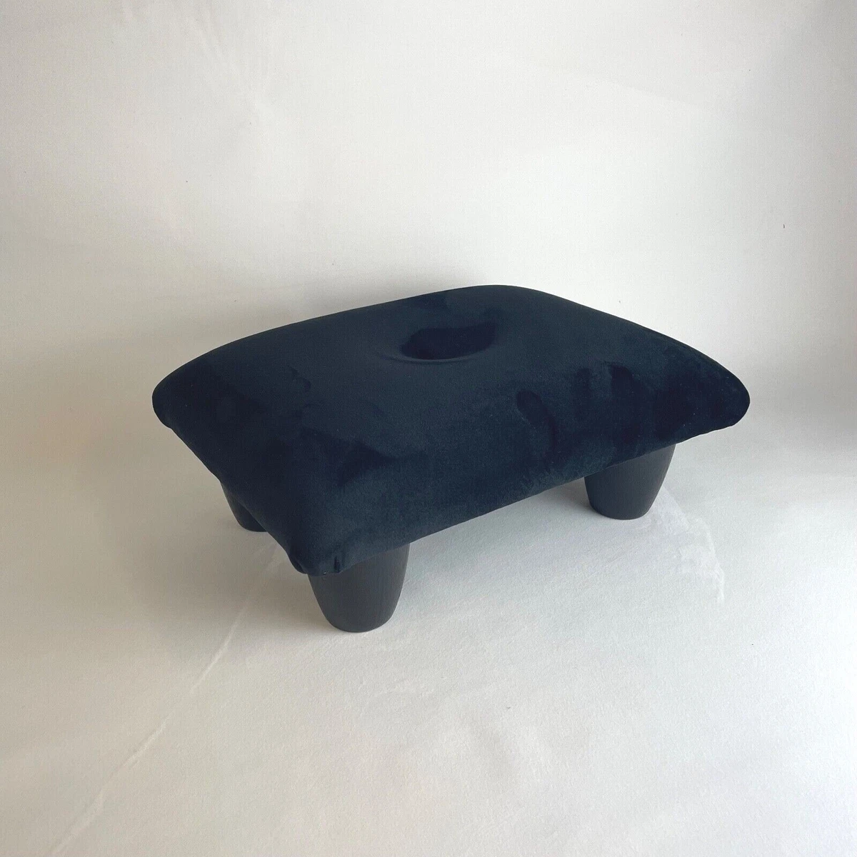 Small buttoned footstool deals