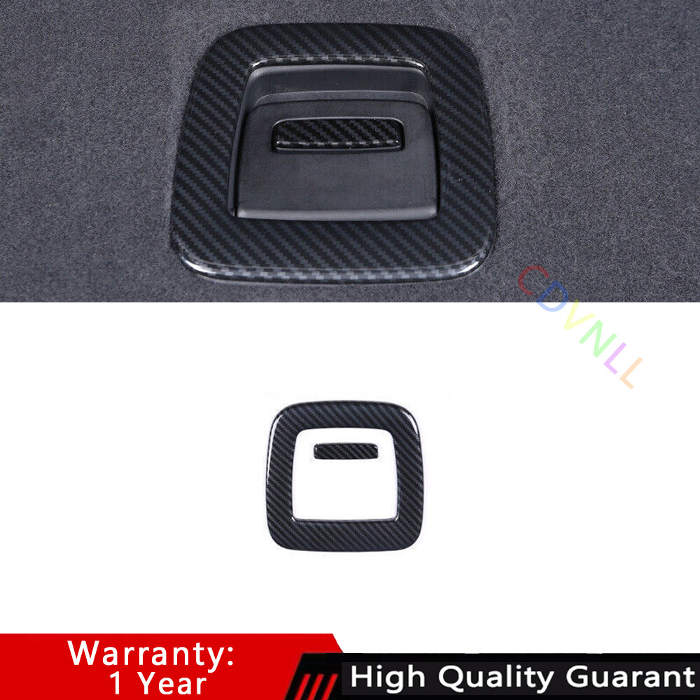 For BMW X3 G01 X4 G02 18-2021 Carbon Fiber Back Door Tailgate Handle Cover Trim