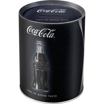 Spardose Coca Cola Good Taste,Metall,13 cm ,Money Bank,Neu