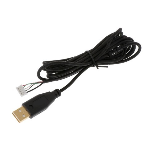 USB Maus Kabel Regenschirm Seil Schnur DeathAdder Soft Gaming Mäuse Draht - Bild 3 von 8