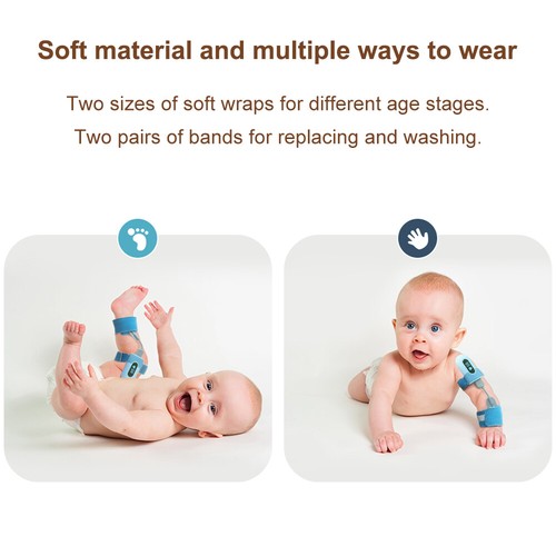 Baby Monitor Track Baby’s Heart Rate,Oxygen Level,Body Movement for Baby Safety - Picture 5 of 15