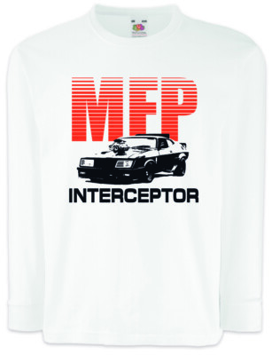 INTER II MAIN FORCE PATROL LOGO Kinder Langarm T-Shirt Miller Mad Road Max