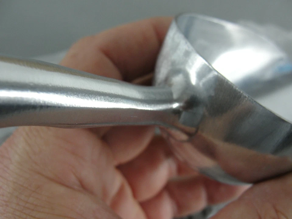 MINI ALUMINIO CEPILLADO DE 5 OZ 🔥 CARAMELO DE HIELO BUFFET SERVICIO DE COMIDA DULCE TIENDA CUCHARA 🍬 Foto 4 de 4