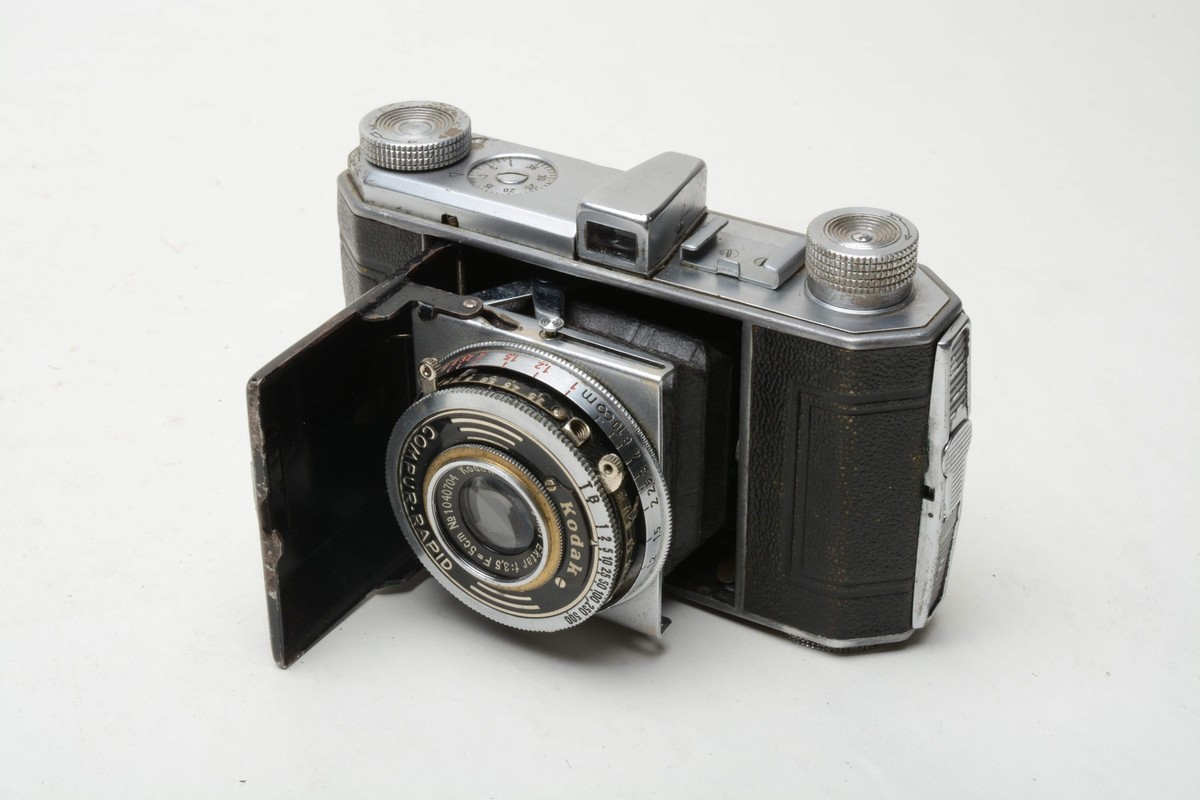 Kodak Retina 1 Type 126 Folding Camera Chrome w/Ektar 5cm f3.5