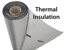 Vapour Barrier Waterproof Thermal Insulation Aluminium Foil Membrane Roof Wall