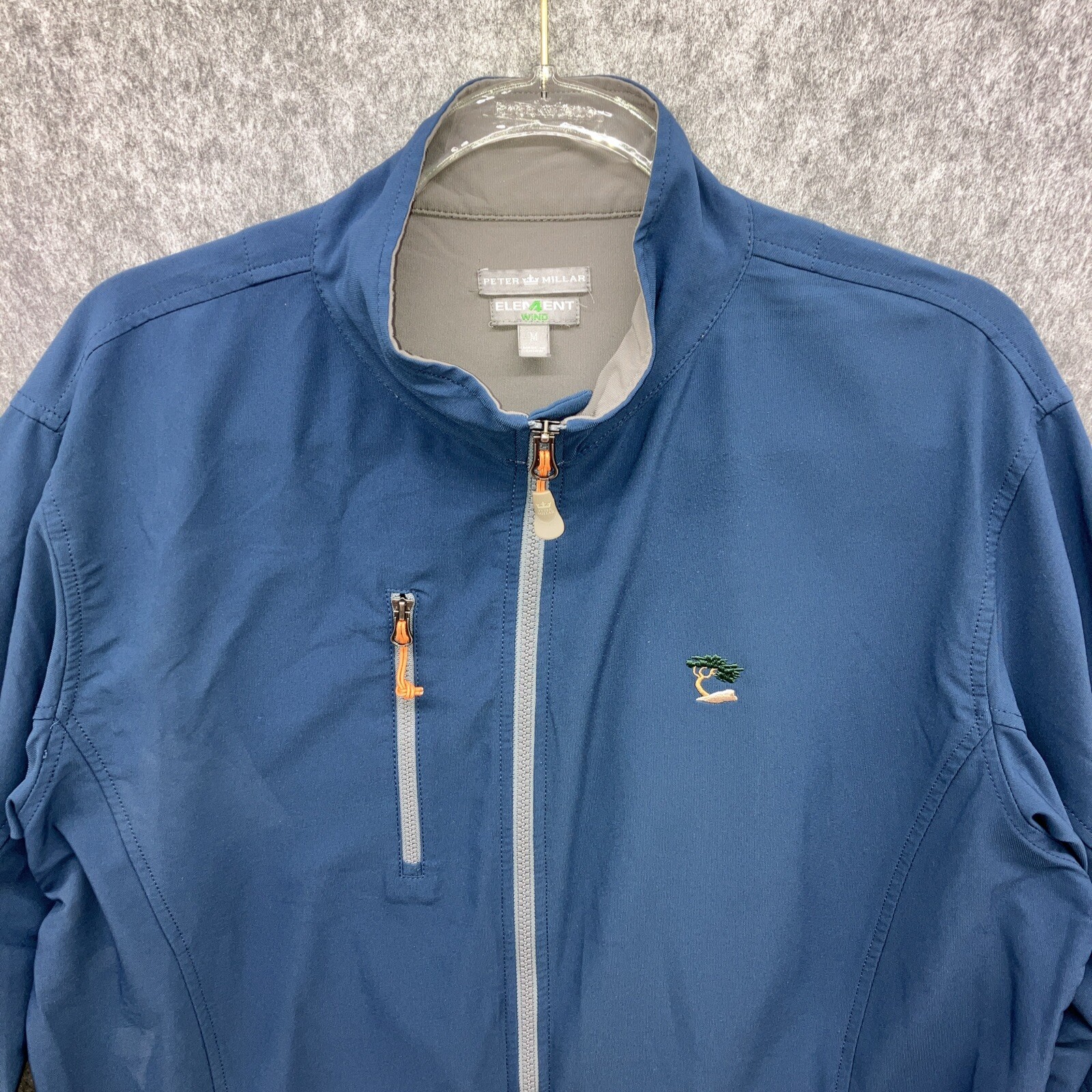 Peter Millar Element 4 Wind Full Zip Jacket Mens … - image 1