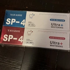 Yayashi Sp-4 Probiotic Whitening Toothpaste, Oralshark Sp-4 Probiotic LOT OF 2