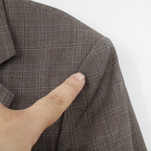 Armani collezioni sport coat men's 42R three button front plaid wool Italy Made - Picture 4 of 13