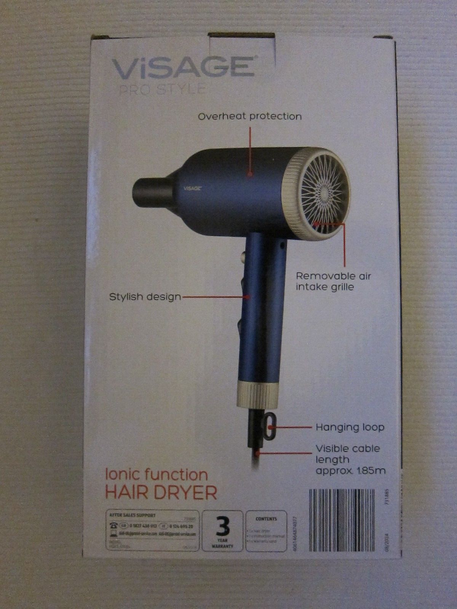 Visage Pro Style Ionic Hairdryer -New* for sale online UK