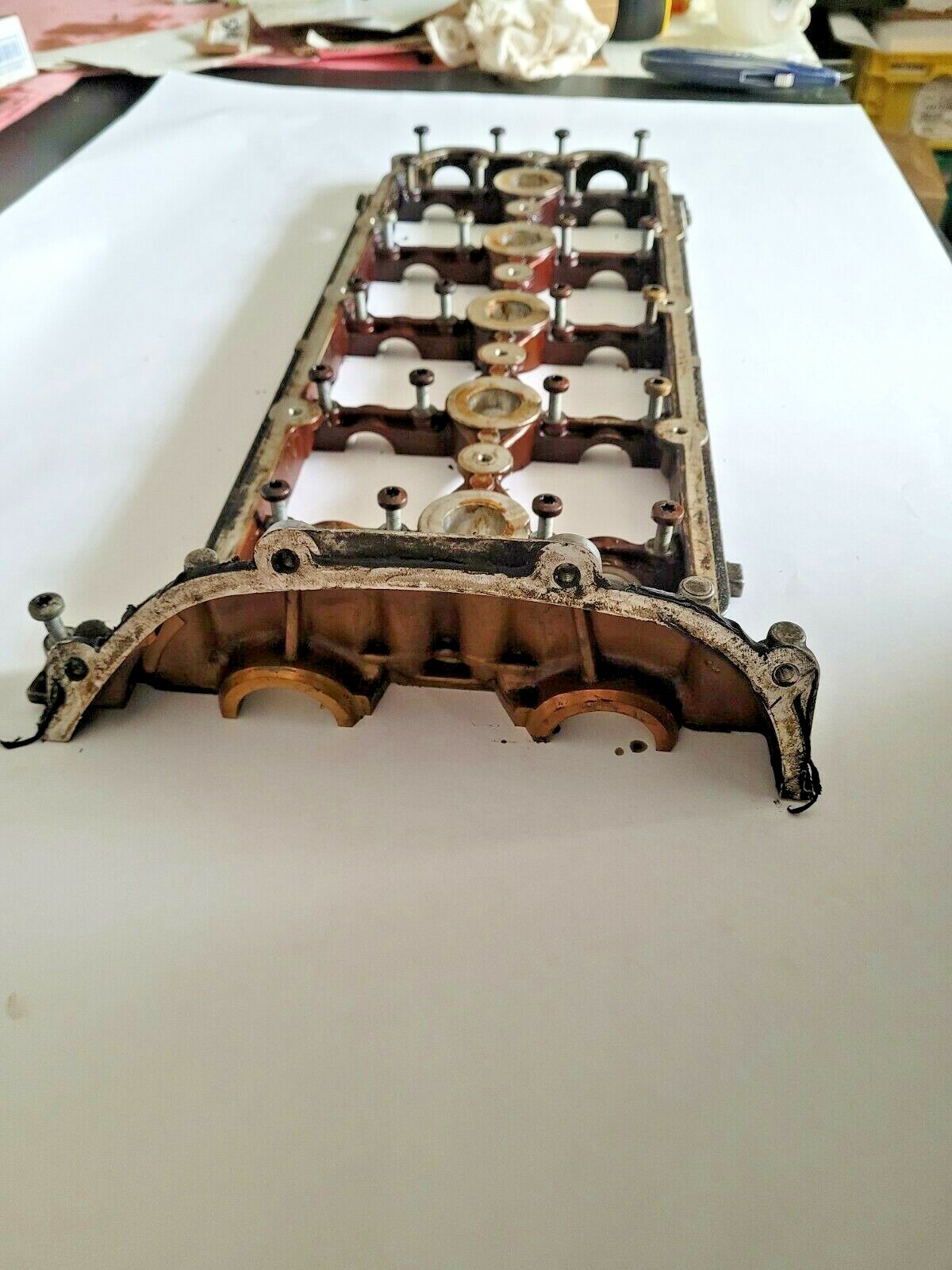 VW/AUDI 2.5L DOHC CAMSHAFT CAPS GIRDLE USED eBay