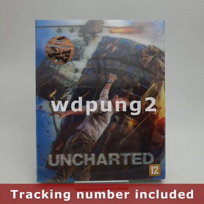 Uncharted - 4K UHD + BLU-RAY Steelbook Limited Edition - Lenticular / WeET