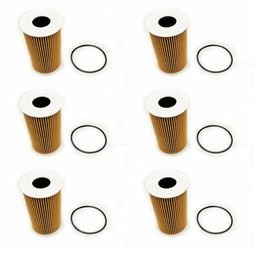 6Pcs Oil Filter For Porsche 911 997 Boxster Cayman Cayenne V8 0306