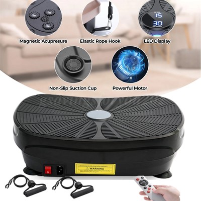 Vibration Platform Plate Whole Body Exercise Fitness Massager Machine Fat Burner