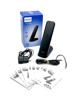 Philips M4701B Schnurloses DECT-Telefon, 4,6 Zoll LCD-Display, schwarz neuwertig