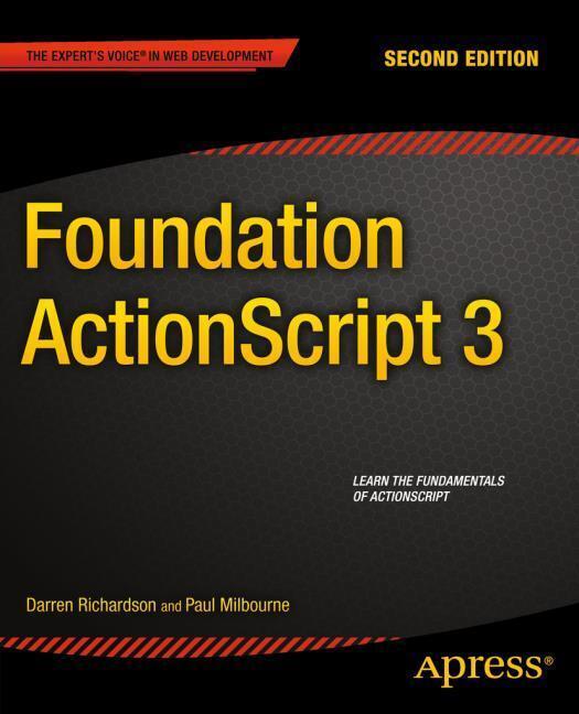 Thumbnail - Foundation Actionscript 3 Paul Milbourne