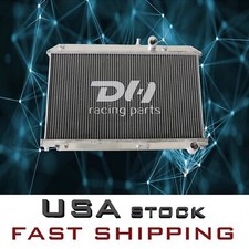 2 Row Aluminum Radiator For 2004-2011 MAZDA RX-8 RX8 SE17 Coupe 1.3L R2 MT ONLY